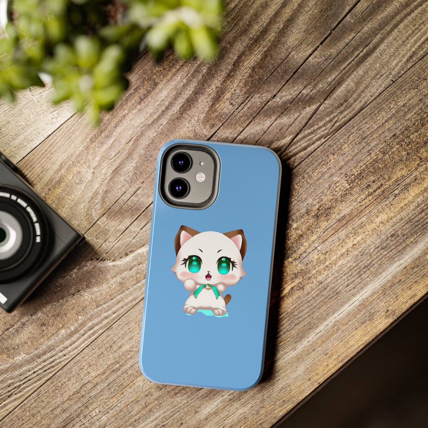 Tough Apple iPhone Cases Ft. Cute Kitty