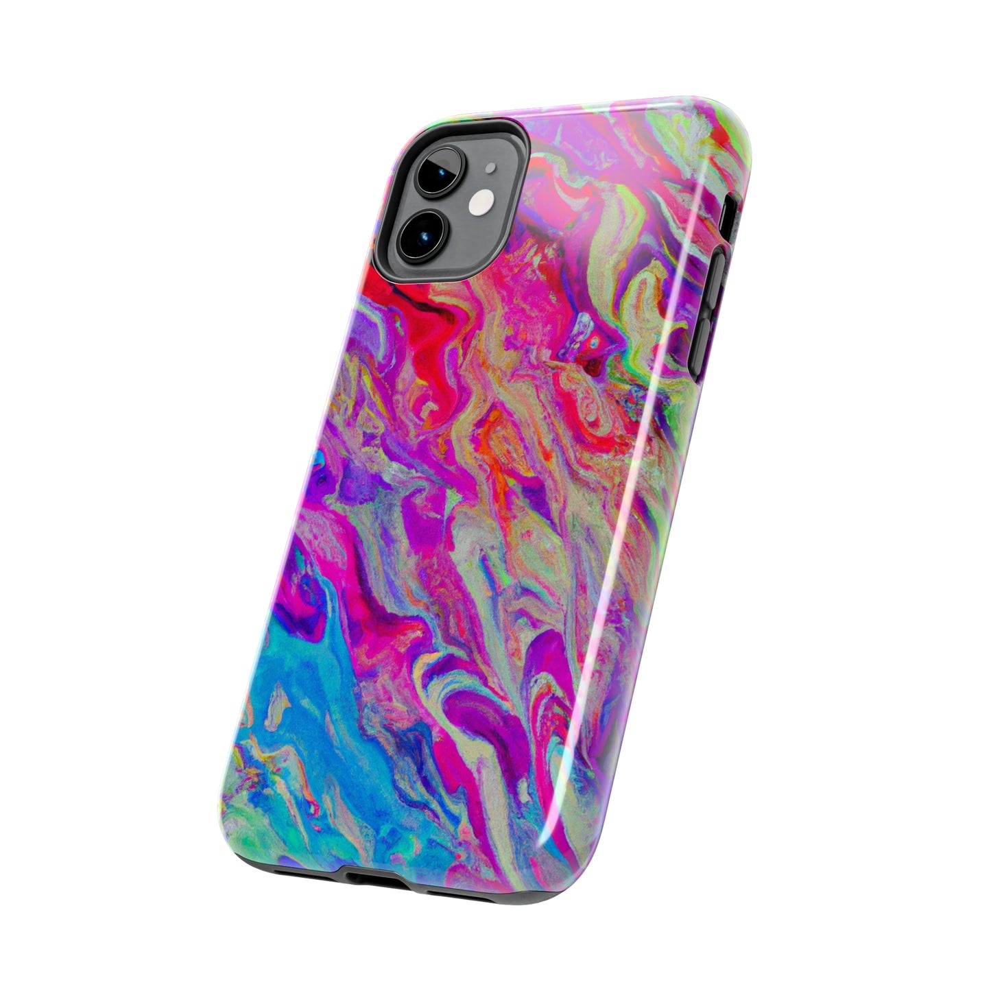 Tough Case-Mate iPhone Case Ft. Rainbow Waves