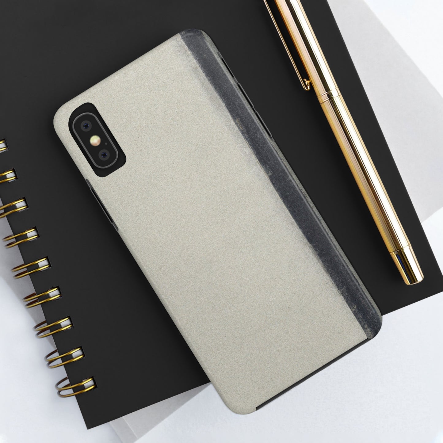 Strong Apple iPhone Case Ft. Minimal Side Stripe