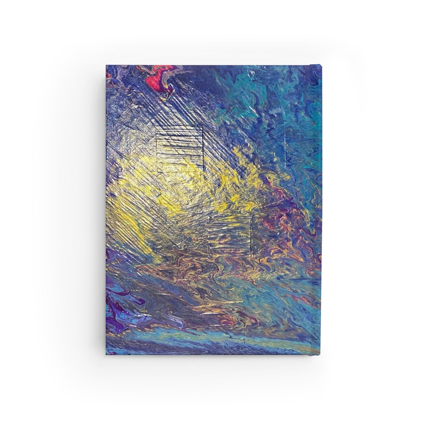 "Abstract Water" Blank Page Journal