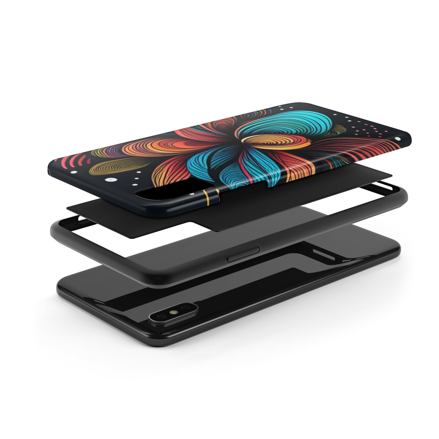 Tough Apple Case-Mate iPhone Cases Ft. Astral Bloom