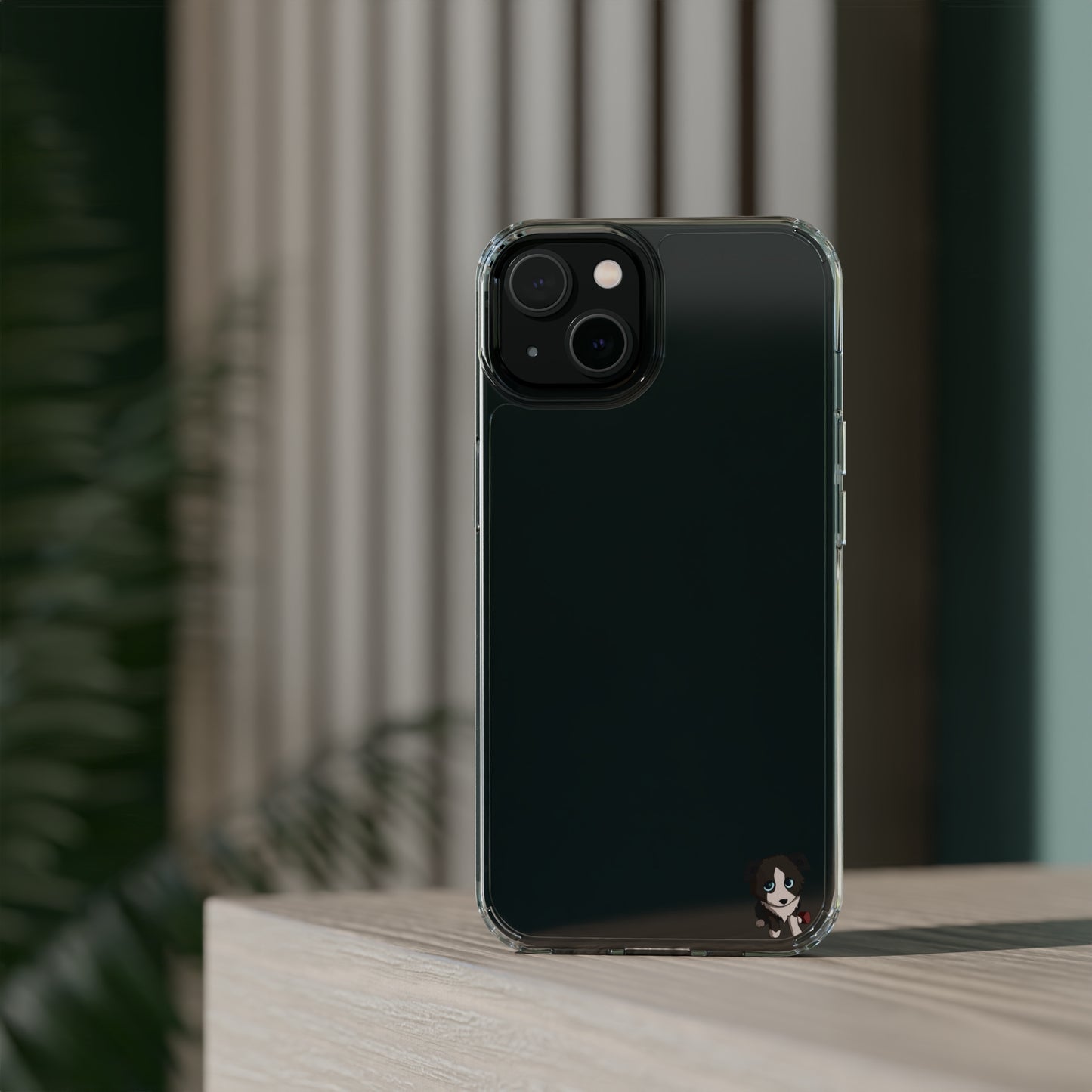 Clear iPhone and Android Cases Ft. Cute Puppy
