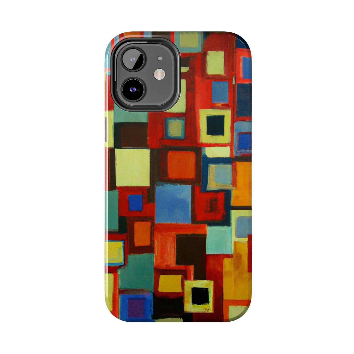 Tough Case-Mate iPhone Case Ft. Abstract Squares