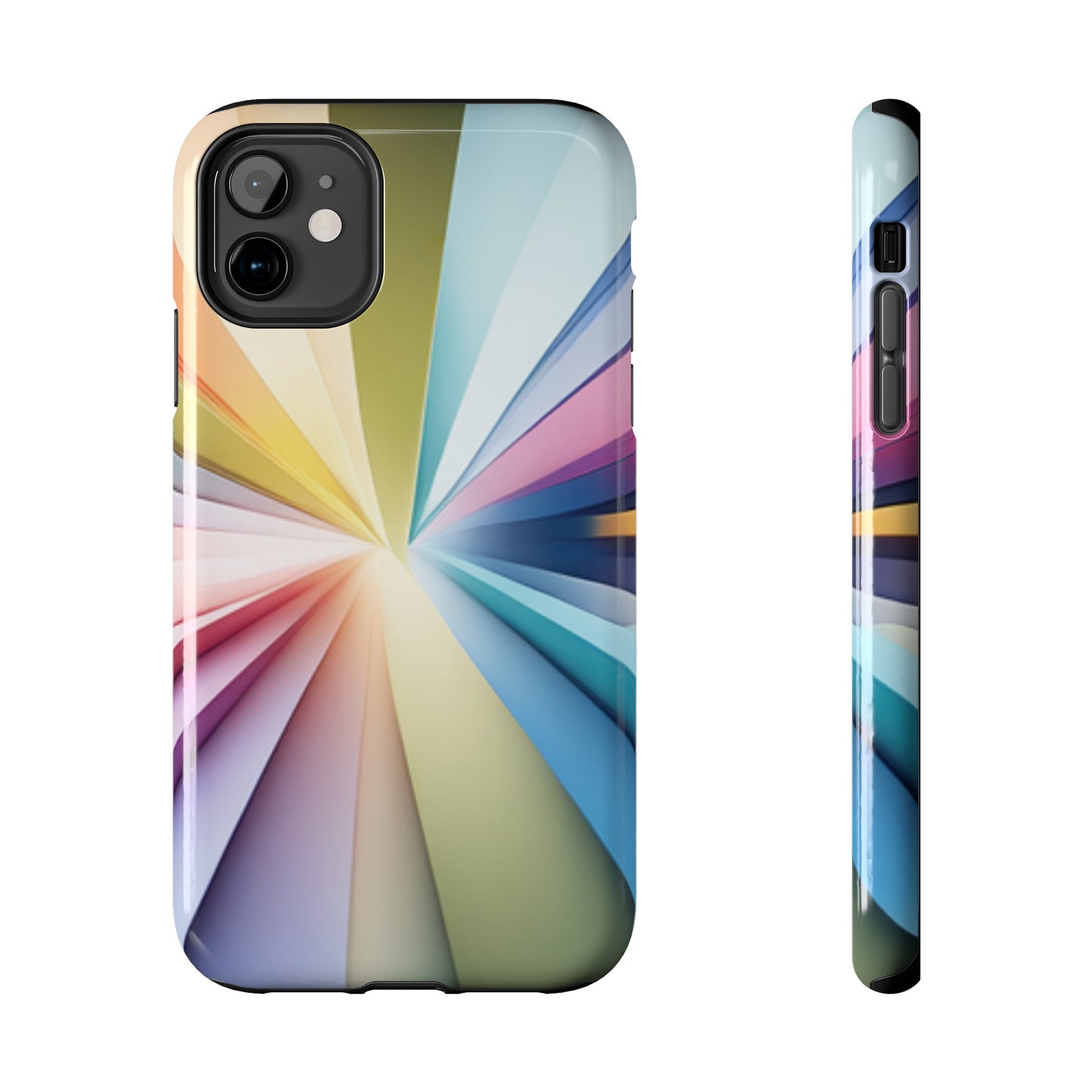 Tough Apple iPhone Case Ft. Abstract Inner Diamond