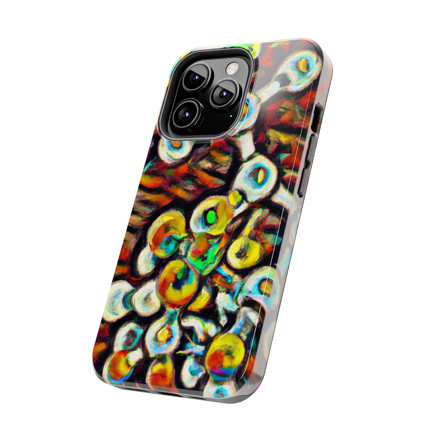 Apple iPhone Case Ft. Abstract Molecule
