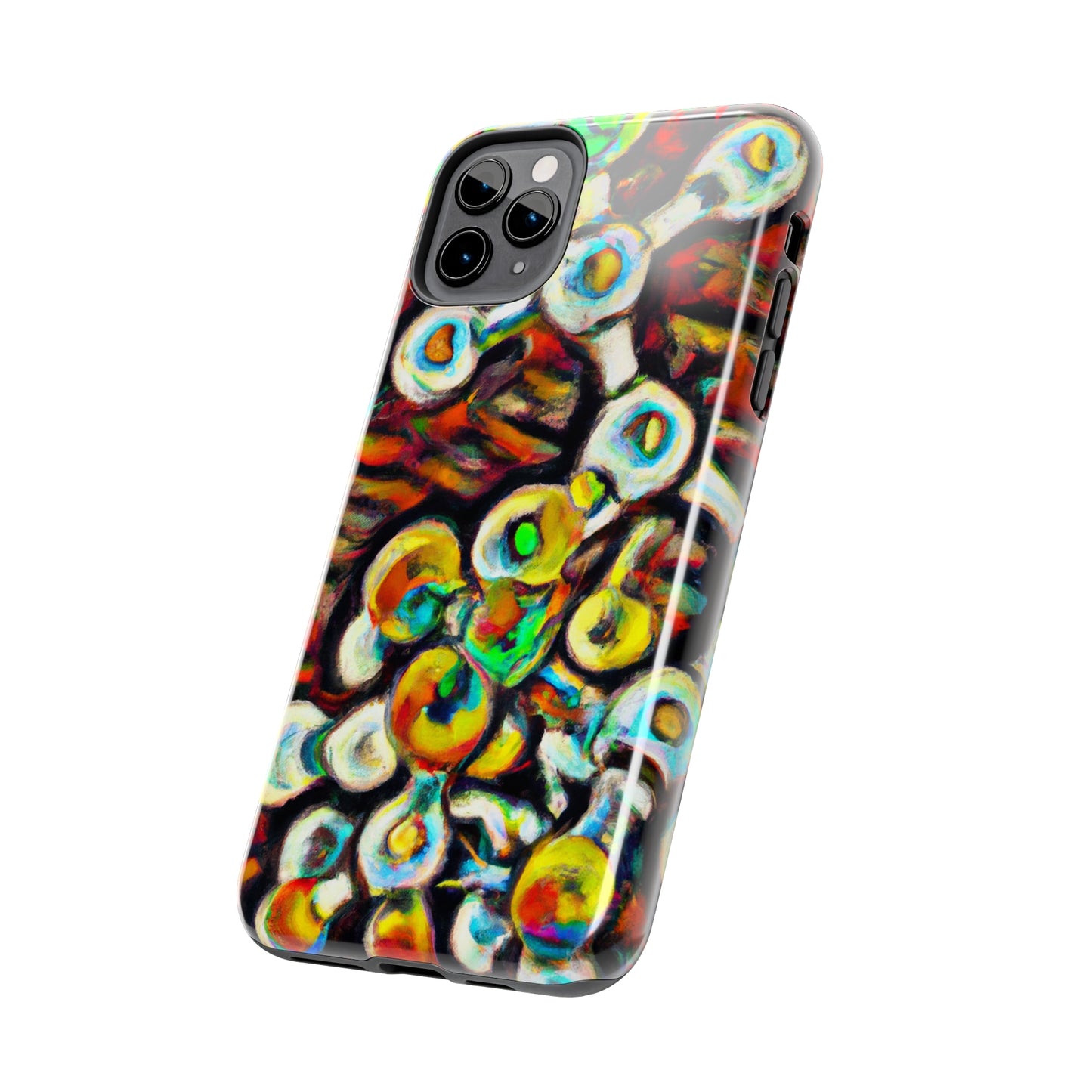 Apple iPhone Case Ft. Abstract Molecule