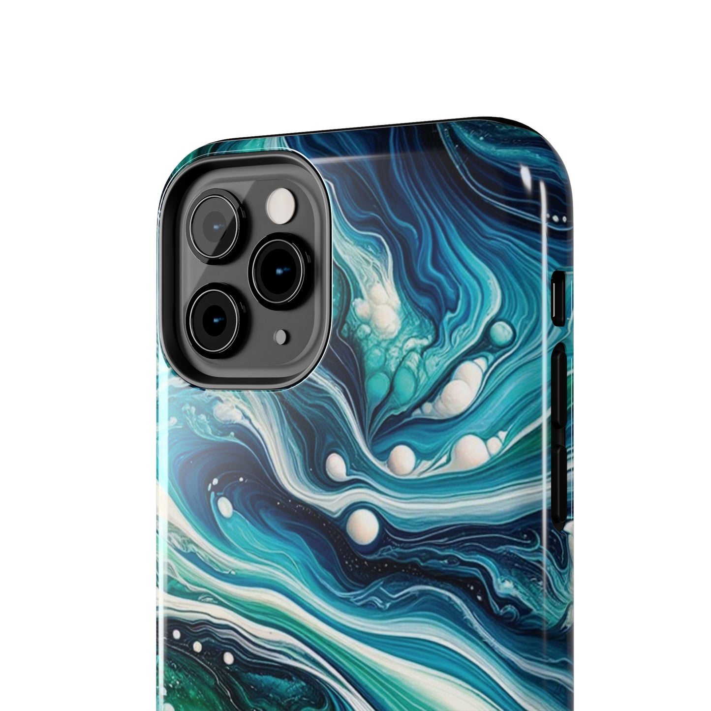 ToughDrop Apple iPhone Case Ft. Liquid Blue