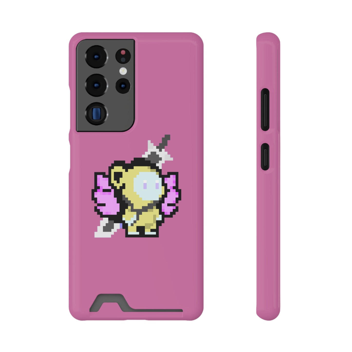 iPhone 13 and Samsung S21, S22 Cases with Card Holder Ft. MONKEE MONKEE #2108