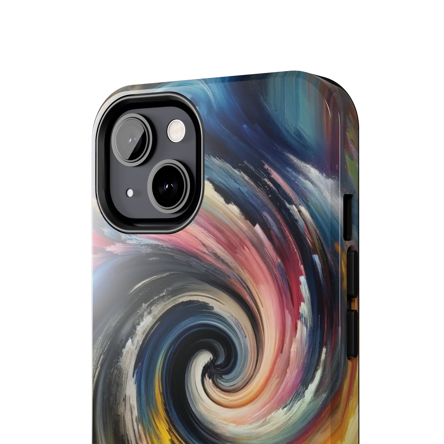 ToughDrop Apple iPhone Case Ft. Swirled Brush