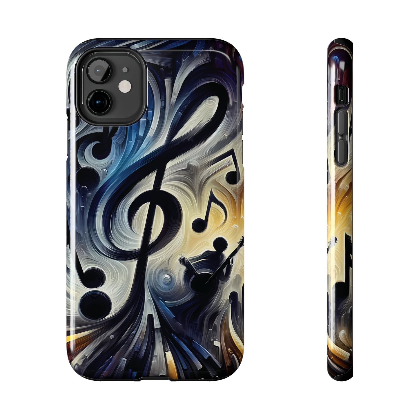 ToughDrop Apple iPhone Case Ft. Musical Abstraction