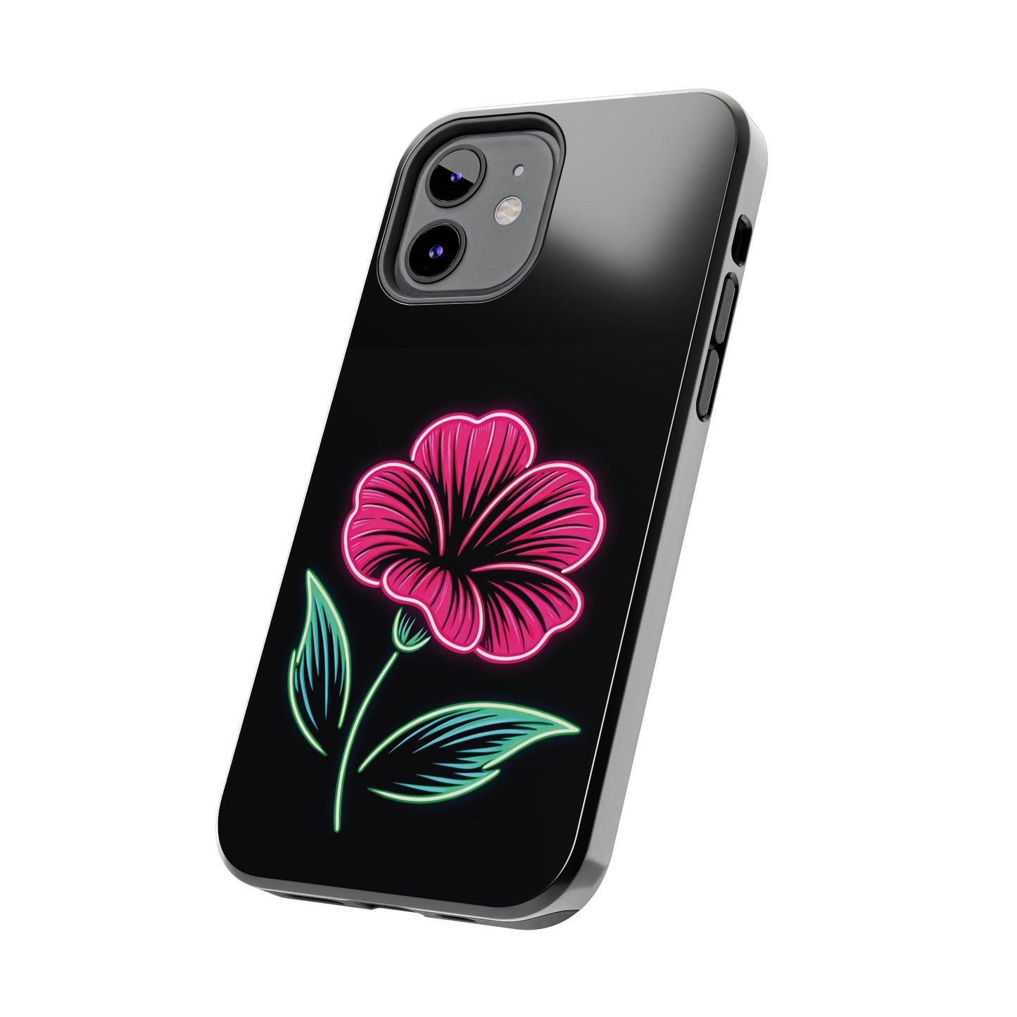 ToughDrop Apple iPhone Case Ft. Neon Bloom