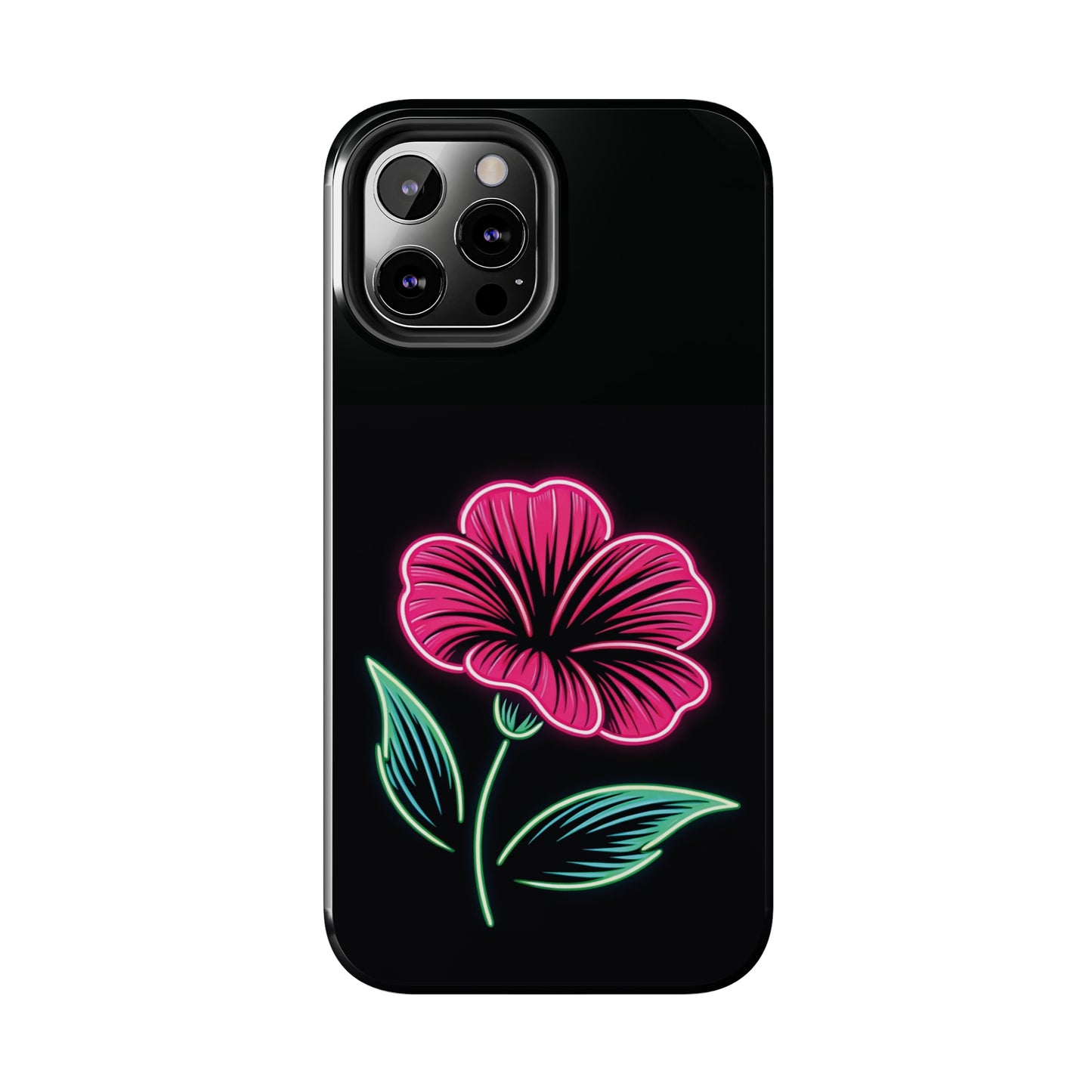 ToughDrop Apple iPhone Case Ft. Neon Bloom