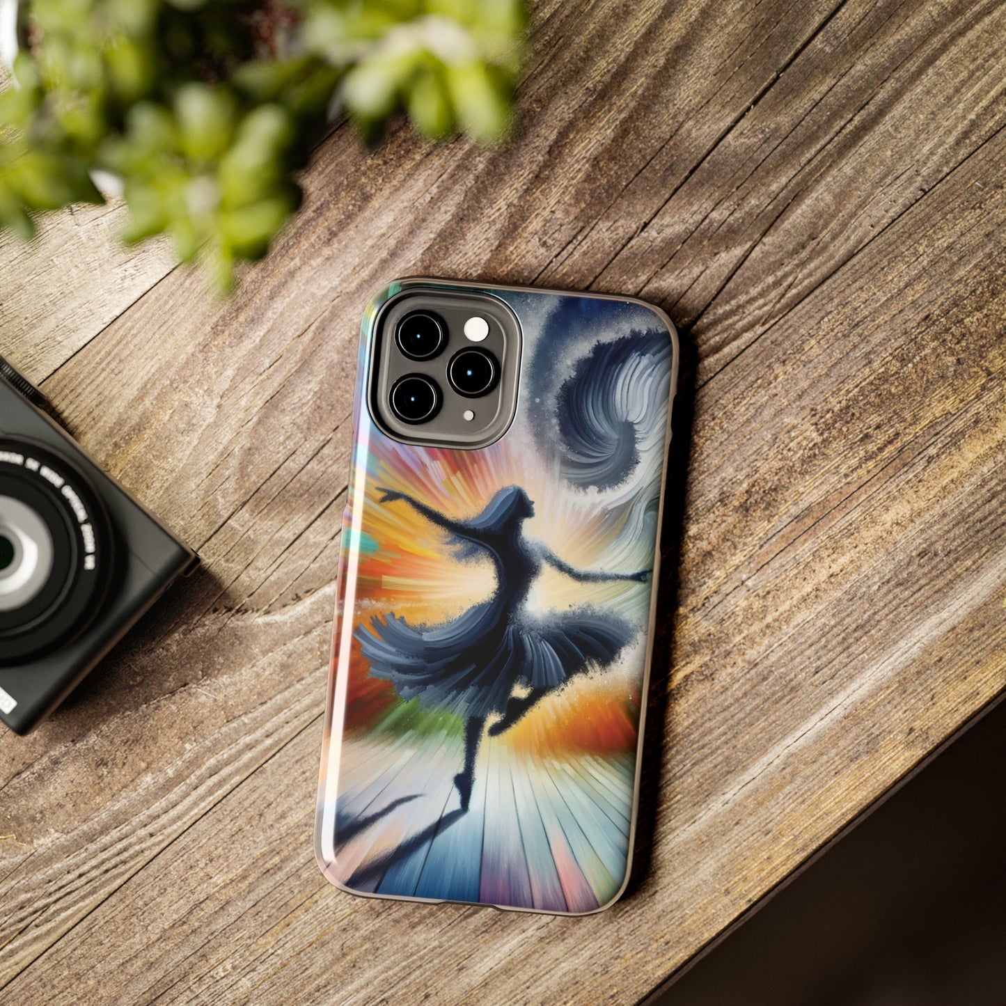 ToughDrop Apple iPhone Case Ft. Abstract Dancer