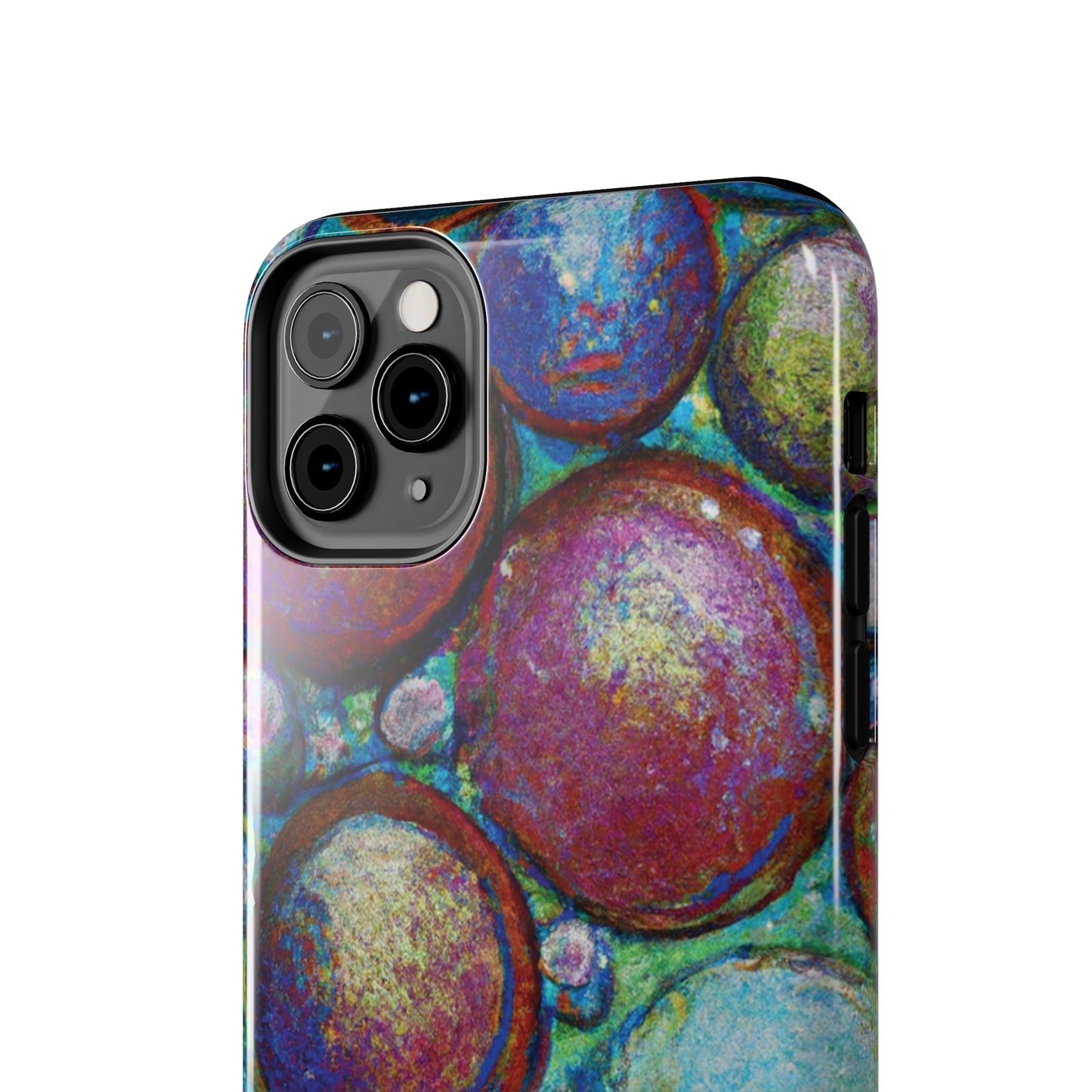 Tough Apple iPhone Cases Ft. Big Acrylic Bubbles