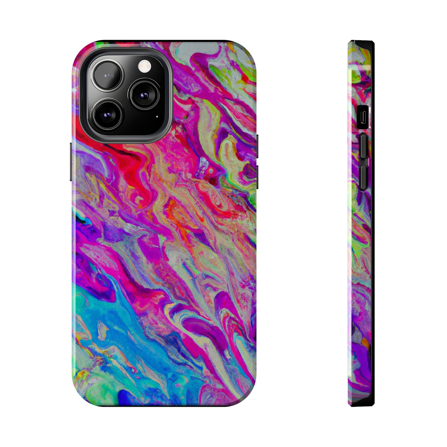 Tough Case-Mate iPhone Case Ft. Rainbow Waves