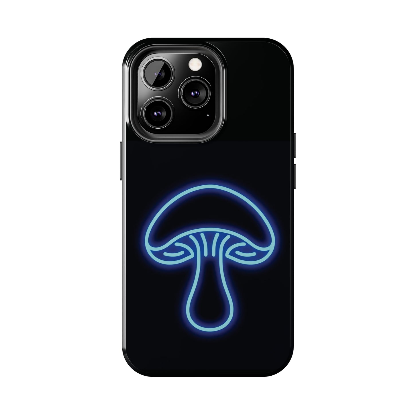 ToughDrop Apple iPhone Case Ft. Neon Blue Shroom