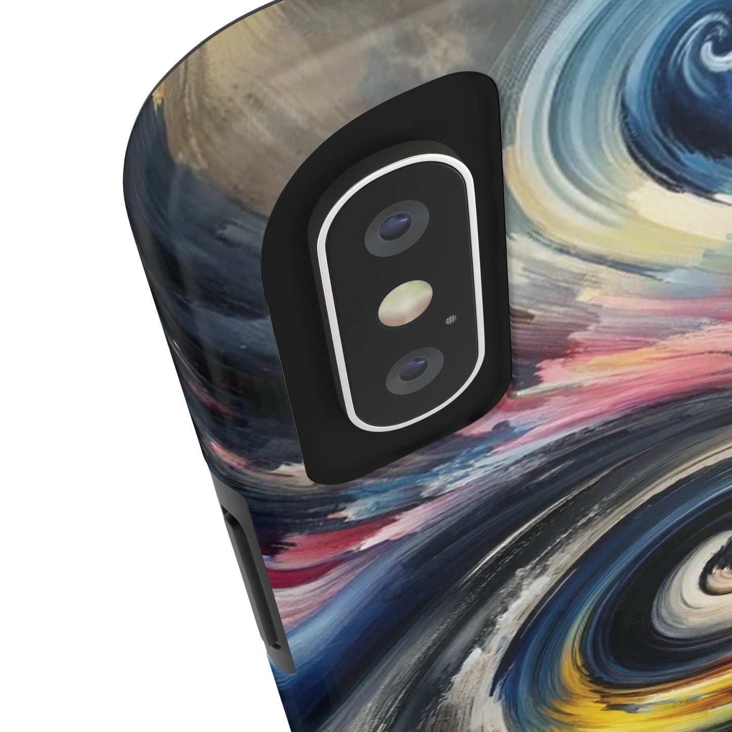 ToughDrop Apple iPhone Case Ft. Swirled Brush