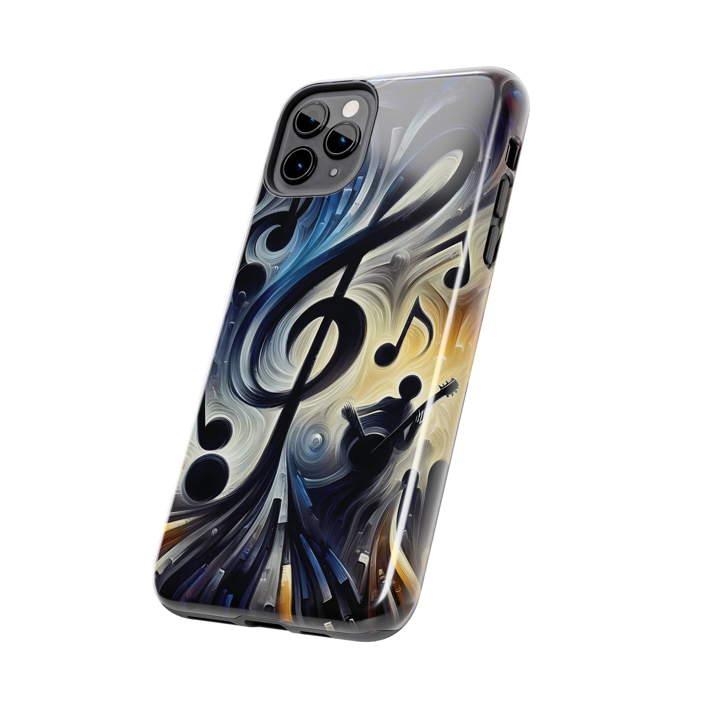 ToughDrop Apple iPhone Case Ft. Musical Abstraction