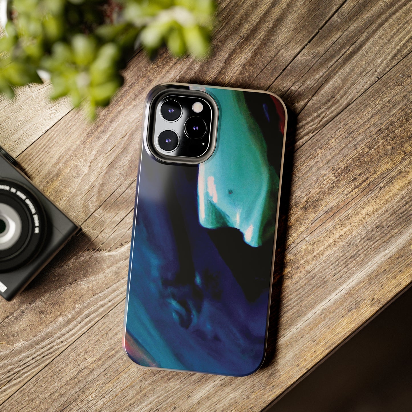 Tough Apple iPhone Cases Ft. Acrylic Glob