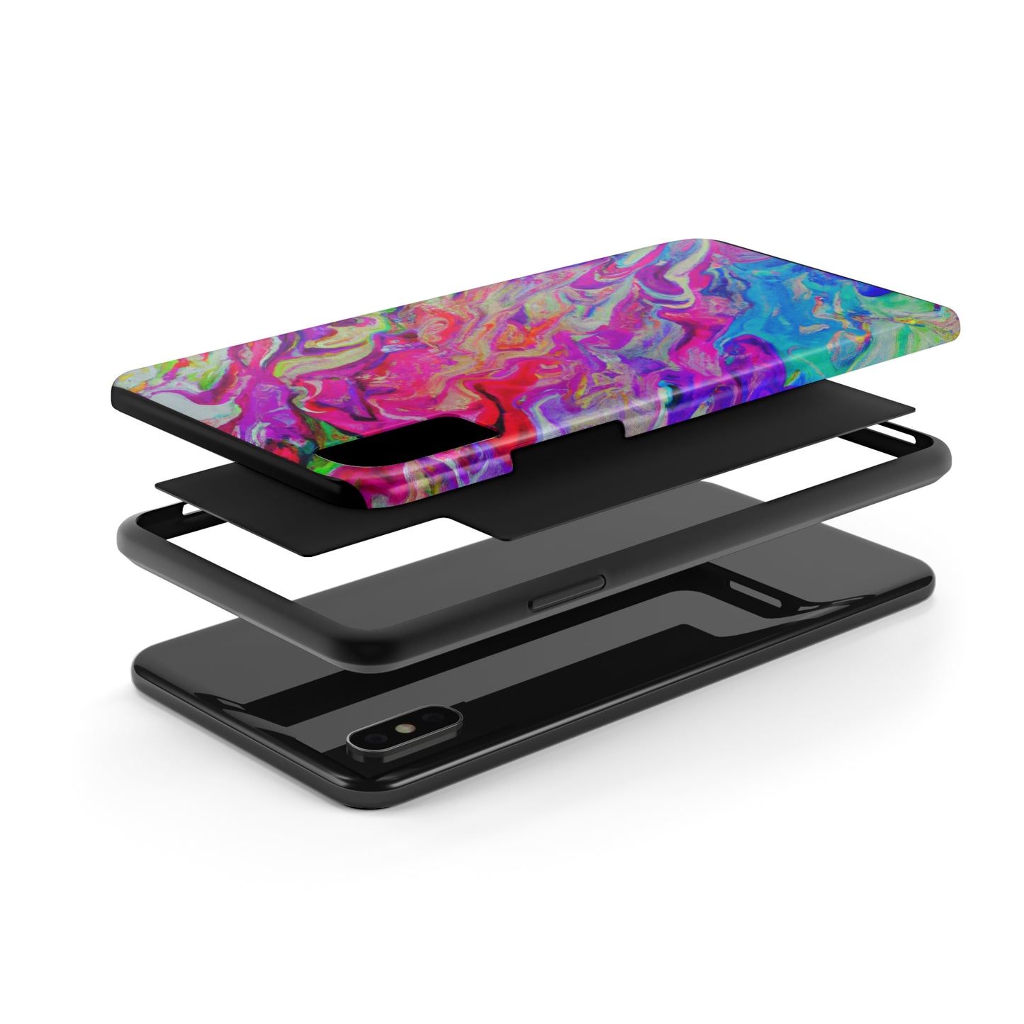 Tough Case-Mate iPhone Case Ft. Rainbow Waves