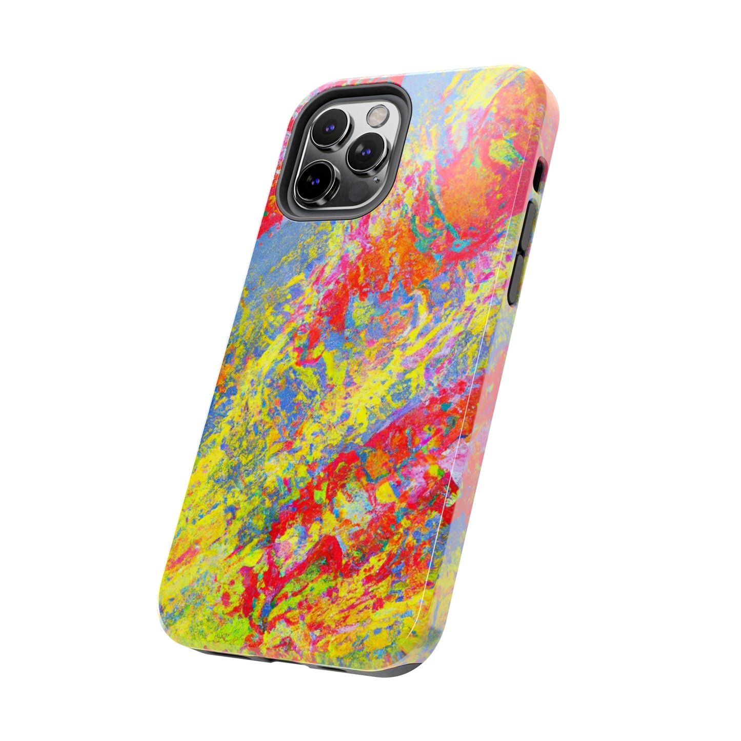 Tough Apple iPhone Cases Ft. Abstract Strawberry Banana