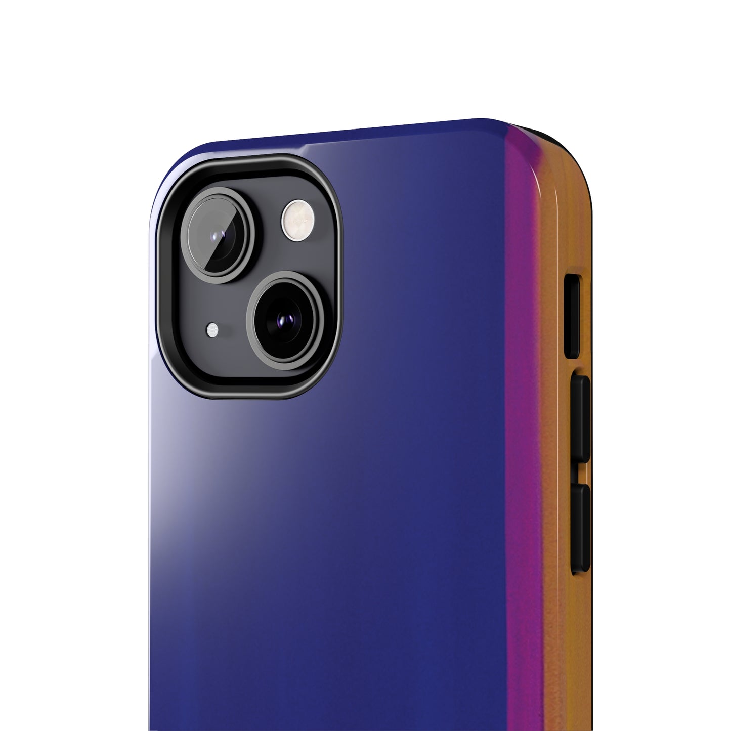 Strong Apple iPhone Case Ft. Minimal Framed Blue