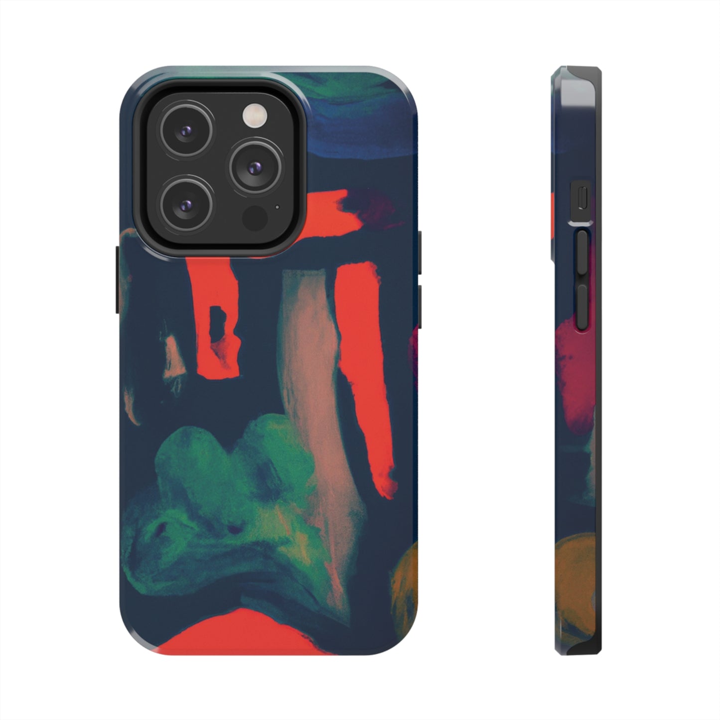 Strong Apple iPhone Case Ft. Abstract Clover
