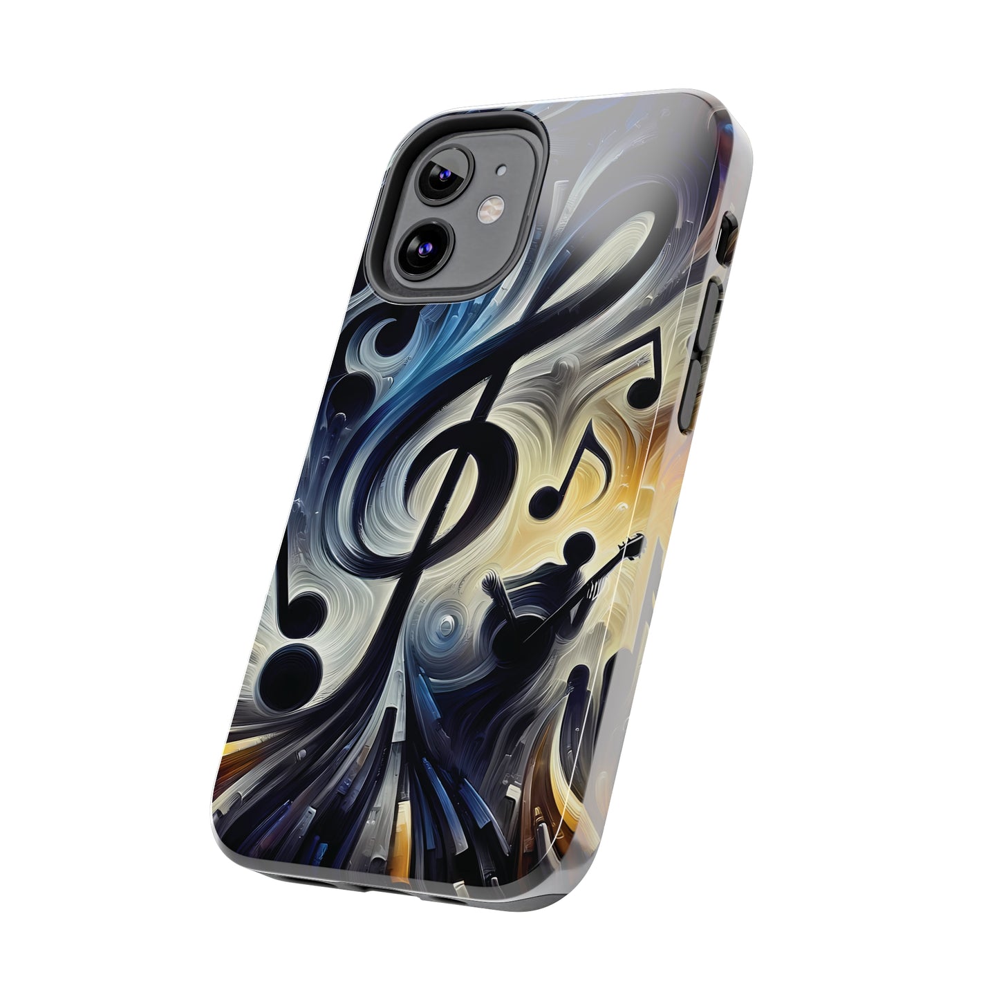 ToughDrop Apple iPhone Case Ft. Musical Abstraction