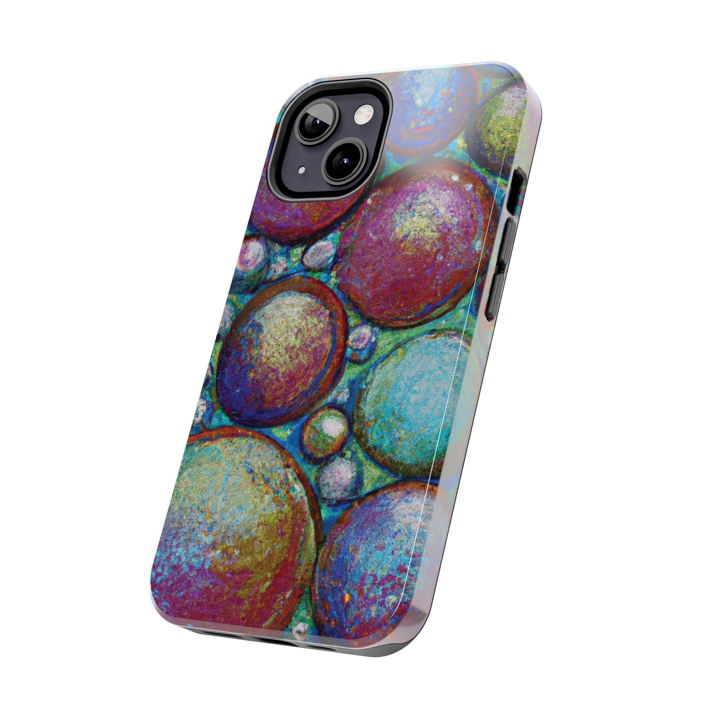 Tough Apple iPhone Cases Ft. Big Acrylic Bubbles