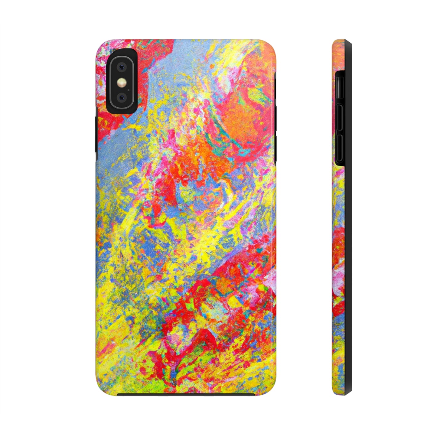 Tough Apple iPhone Cases Ft. Abstract Strawberry Banana