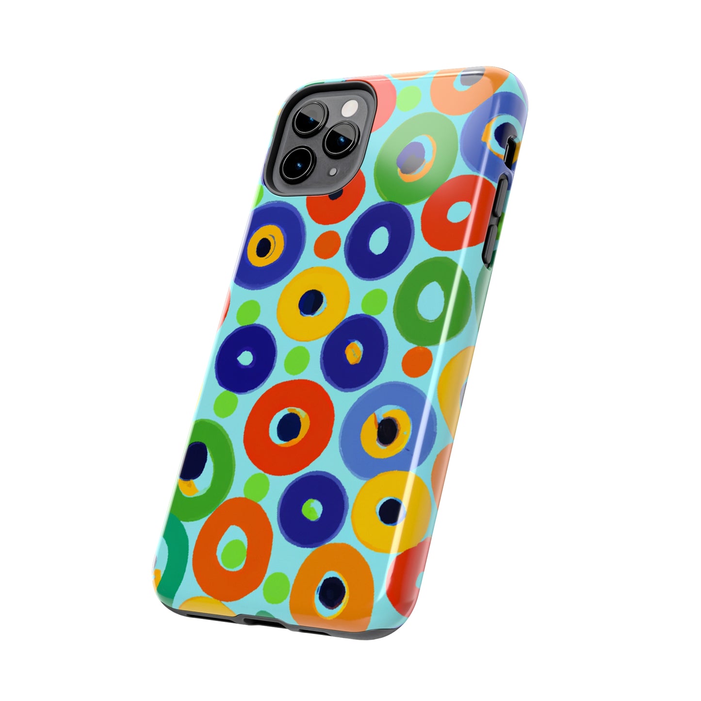 Tough Case-Mate iPhone Case Ft. Vivid Circles
