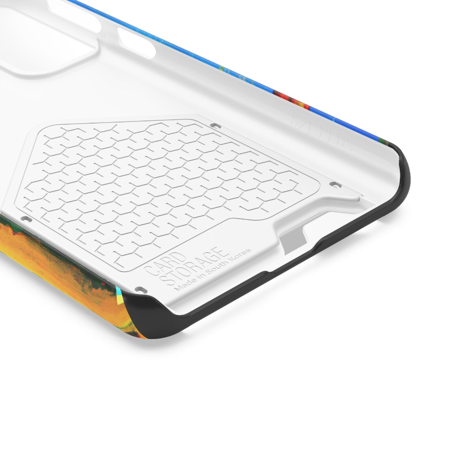 iPhone and Samsung Cases with Card Holder Ft. Abstract Boat