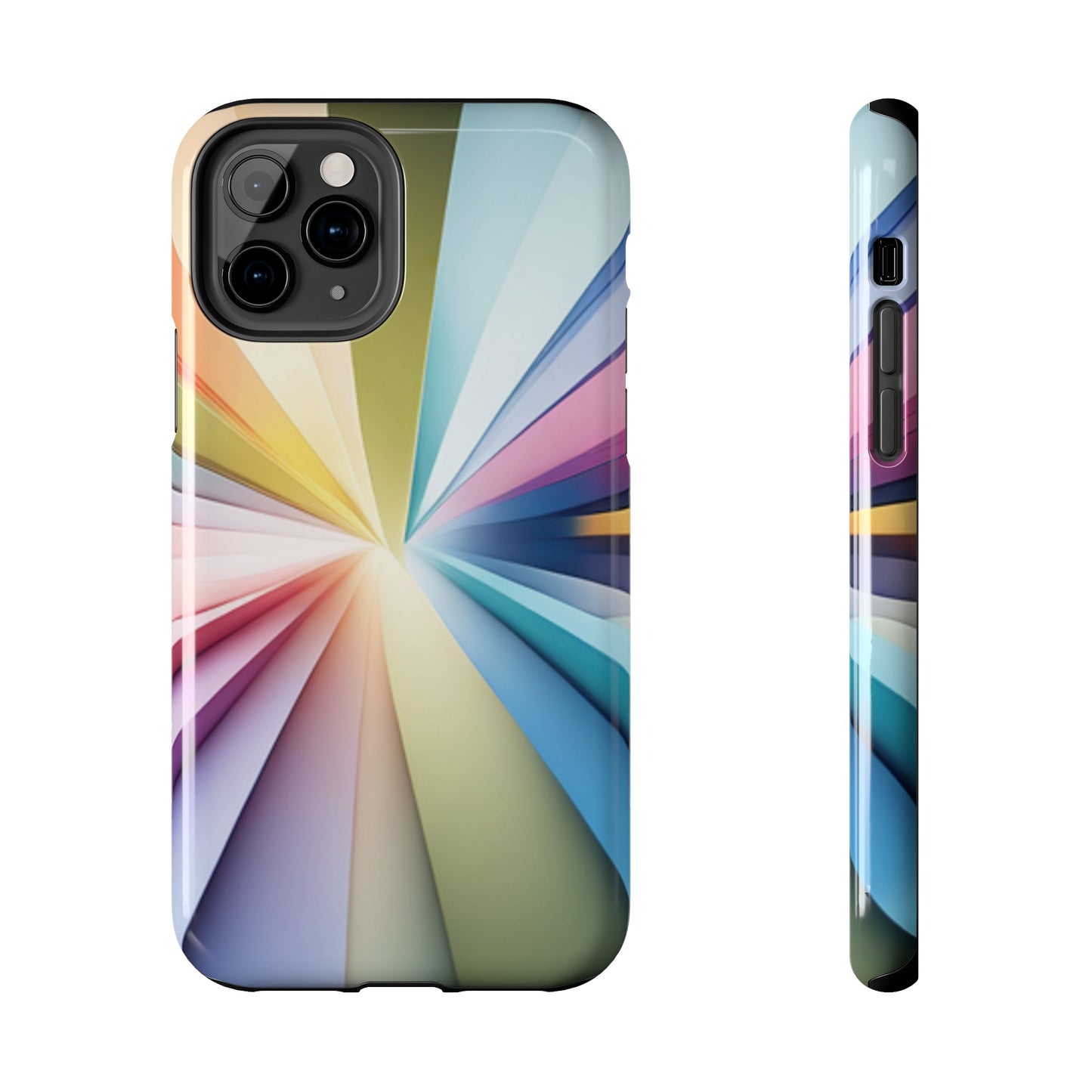 Tough Apple iPhone Case Ft. Abstract Inner Diamond