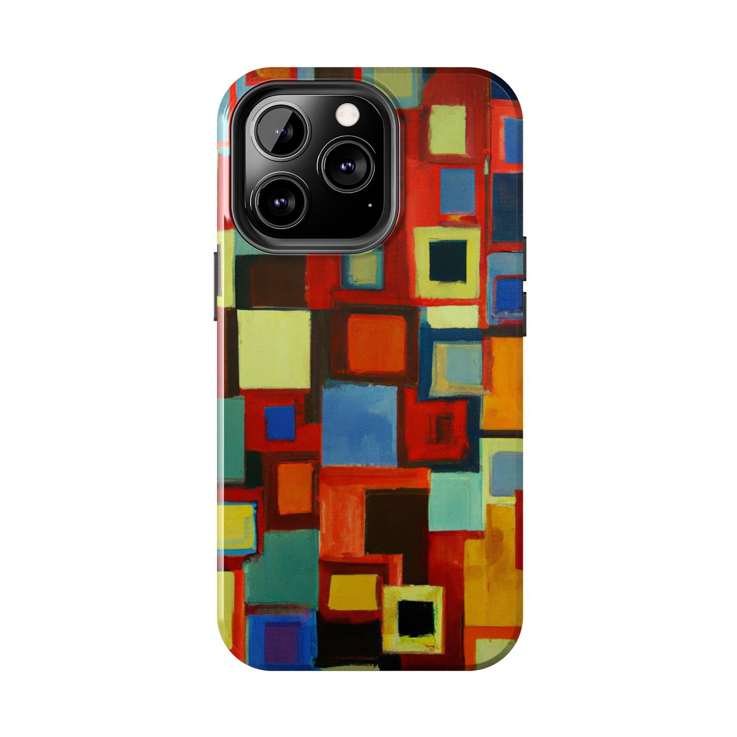Tough Case-Mate iPhone Case Ft. Abstract Squares