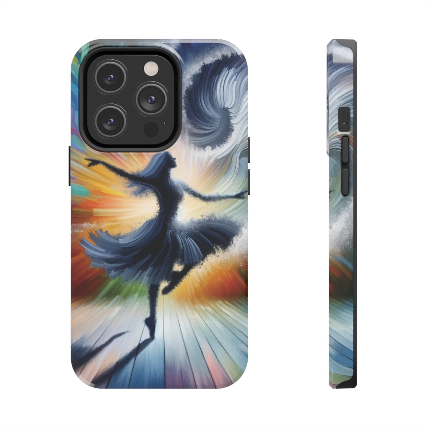 ToughDrop Apple iPhone Case Ft. Abstract Dancer