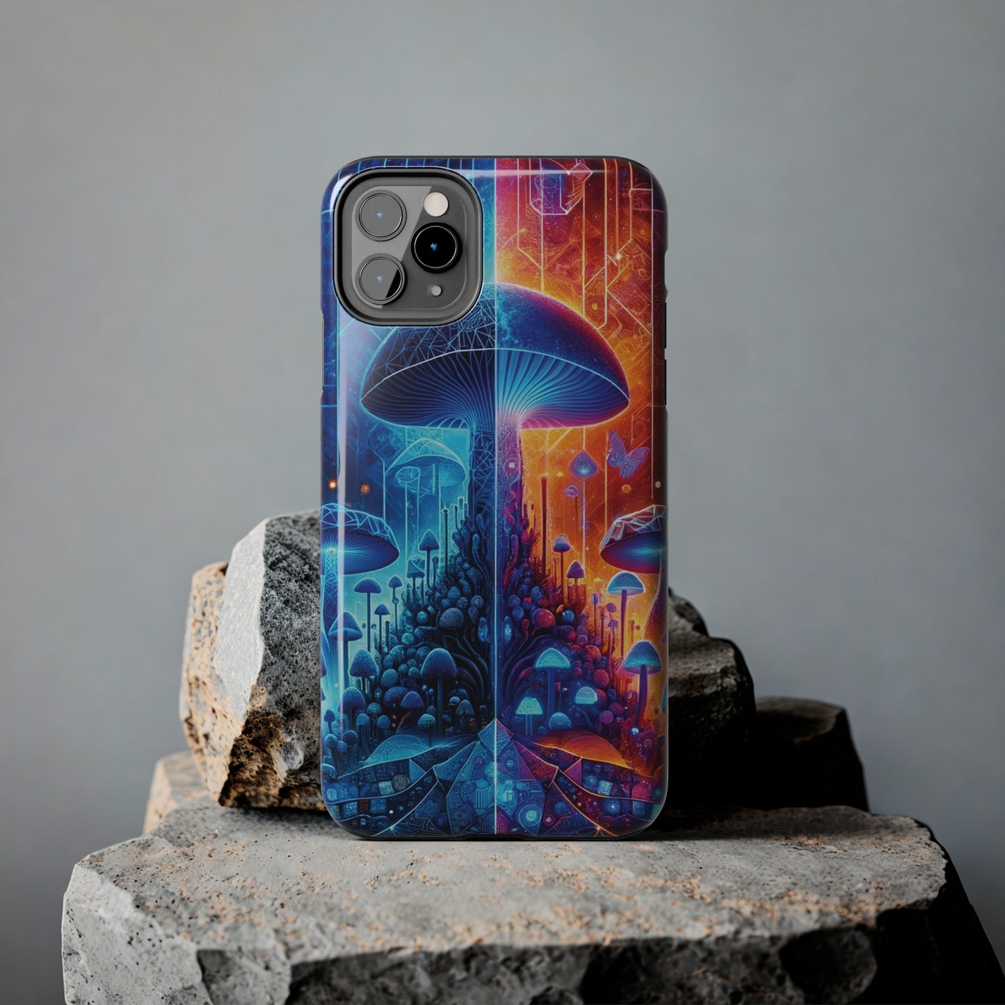 ToughDrop Apple iPhone Case Ft. Mushroom Mountain