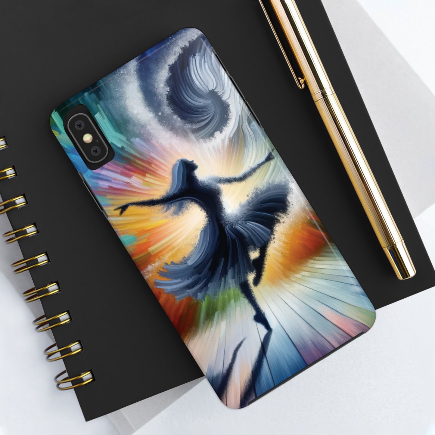 ToughDrop Apple iPhone Case Ft. Abstract Dancer
