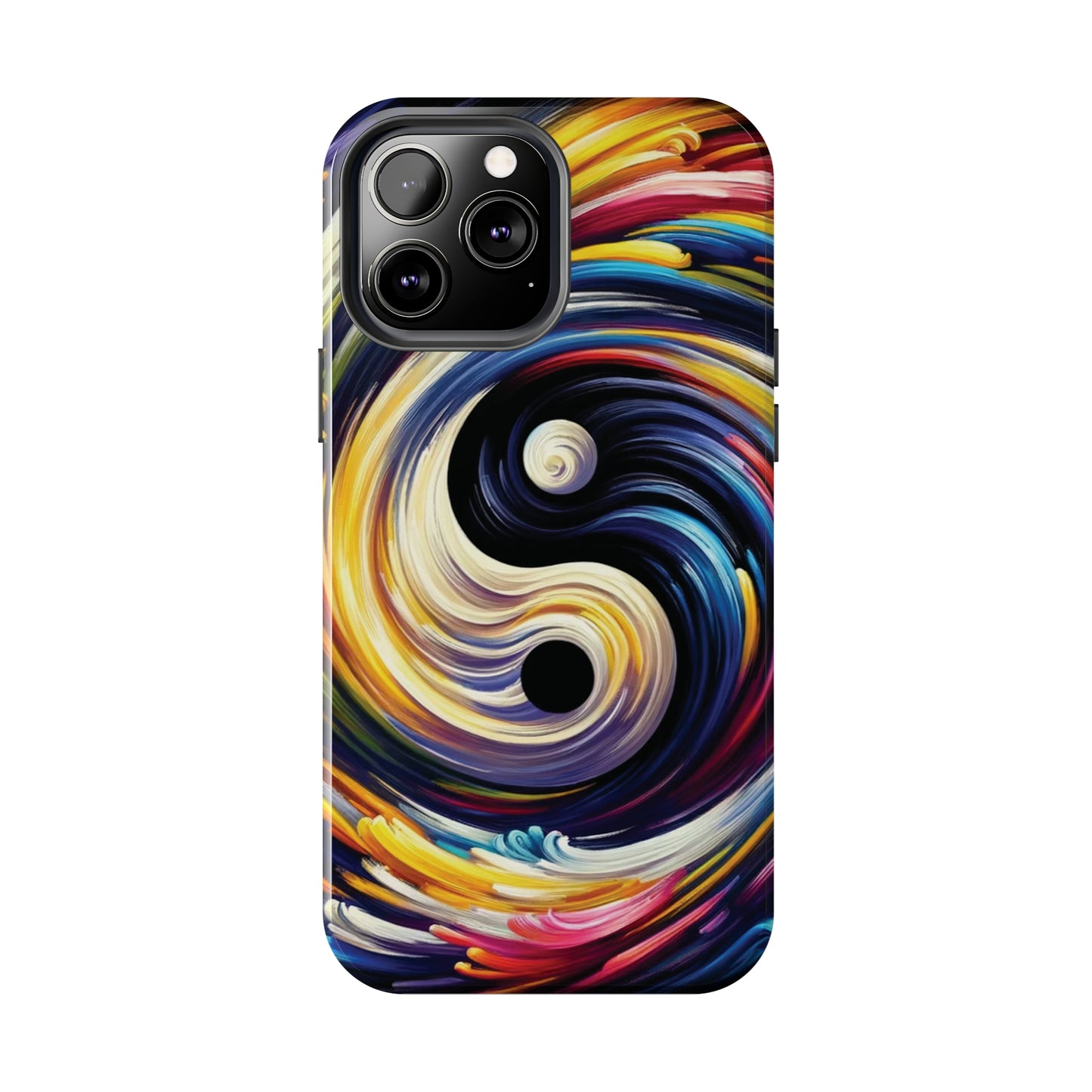 ToughDrop Apple iPhone Case Ft. Abstract Yin Yang
