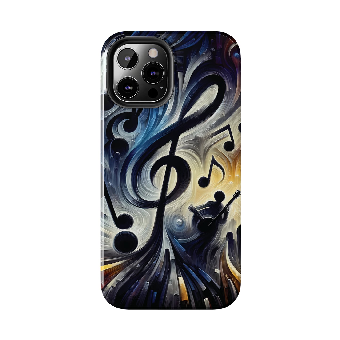 ToughDrop Apple iPhone Case Ft. Musical Abstraction