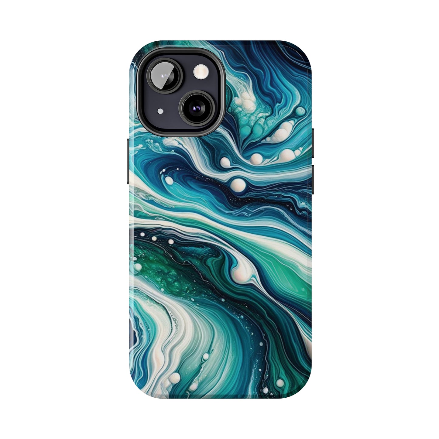 ToughDrop Apple iPhone Case Ft. Liquid Blue