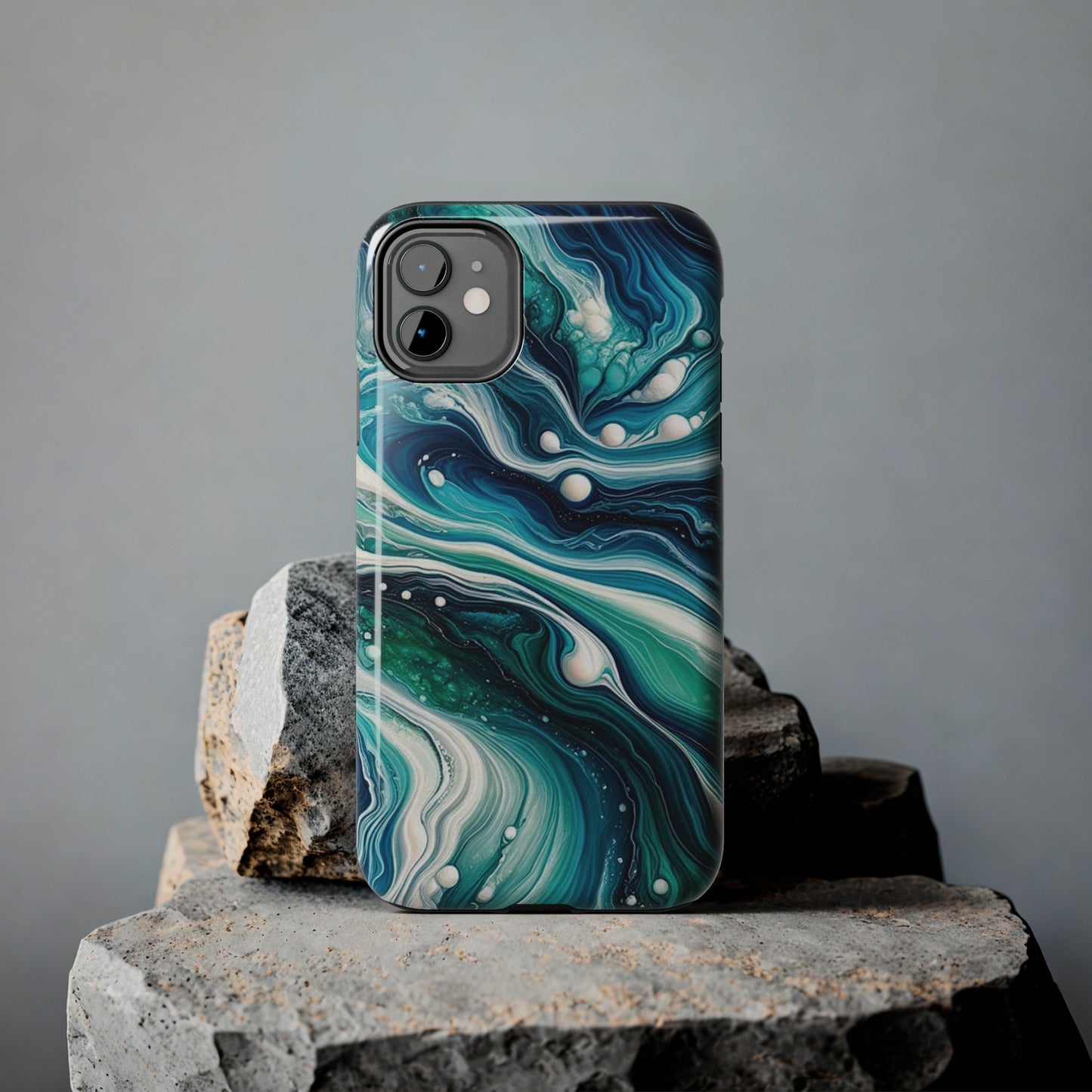 ToughDrop Apple iPhone Case Ft. Liquid Blue
