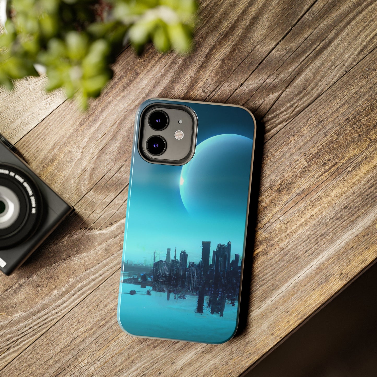 Tough Case-Mate iPhone Case Ft. Alien City