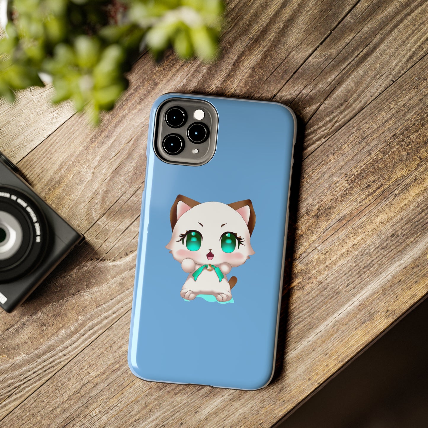 Tough Apple iPhone Cases Ft. Cute Kitty