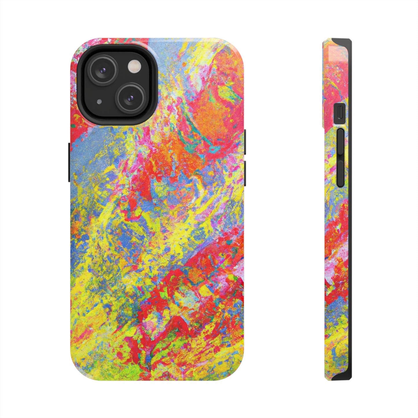 Tough Apple iPhone Cases Ft. Abstract Strawberry Banana