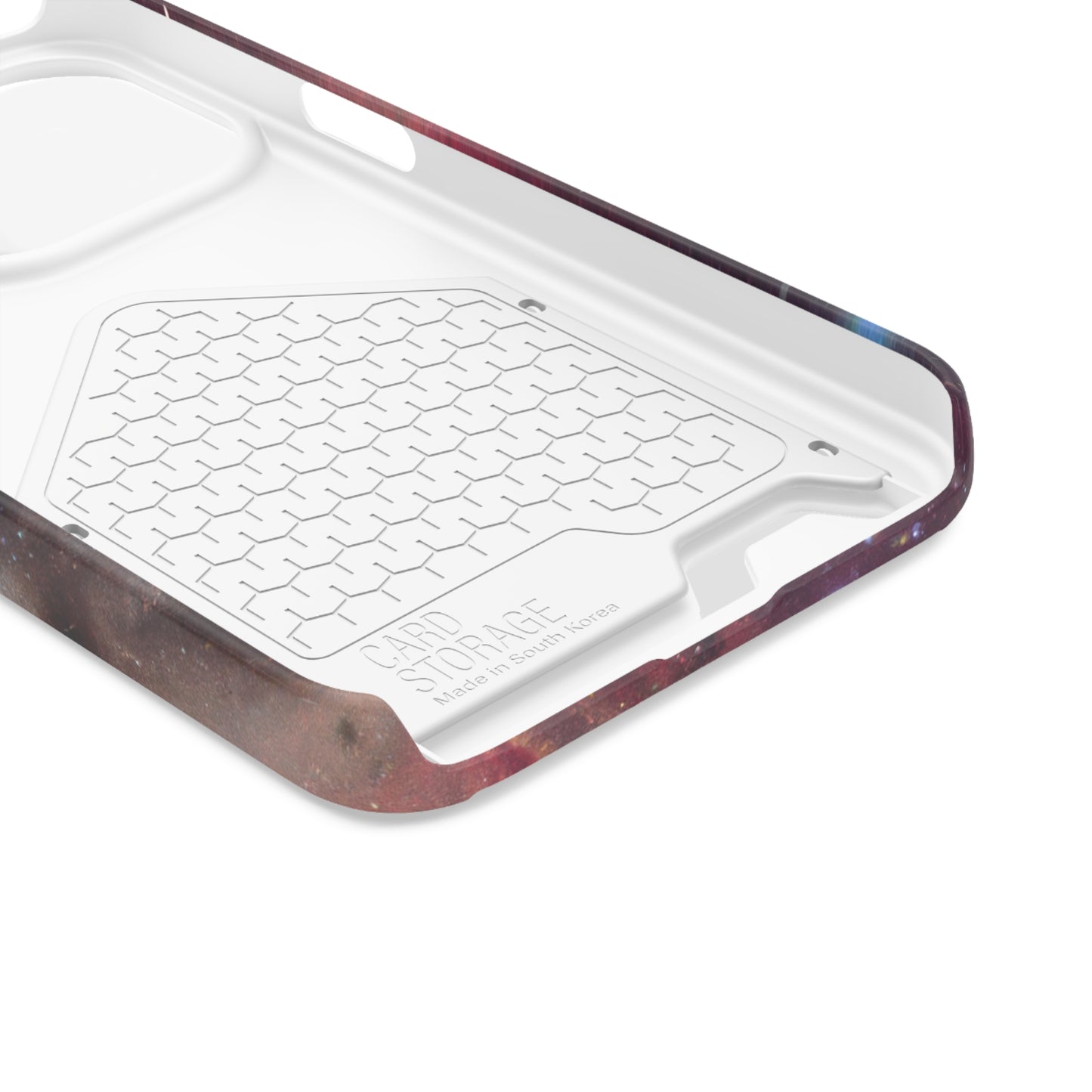 iPhone 13 and Samsung S21, S22 Cases with Card Holder Ft. Nebula