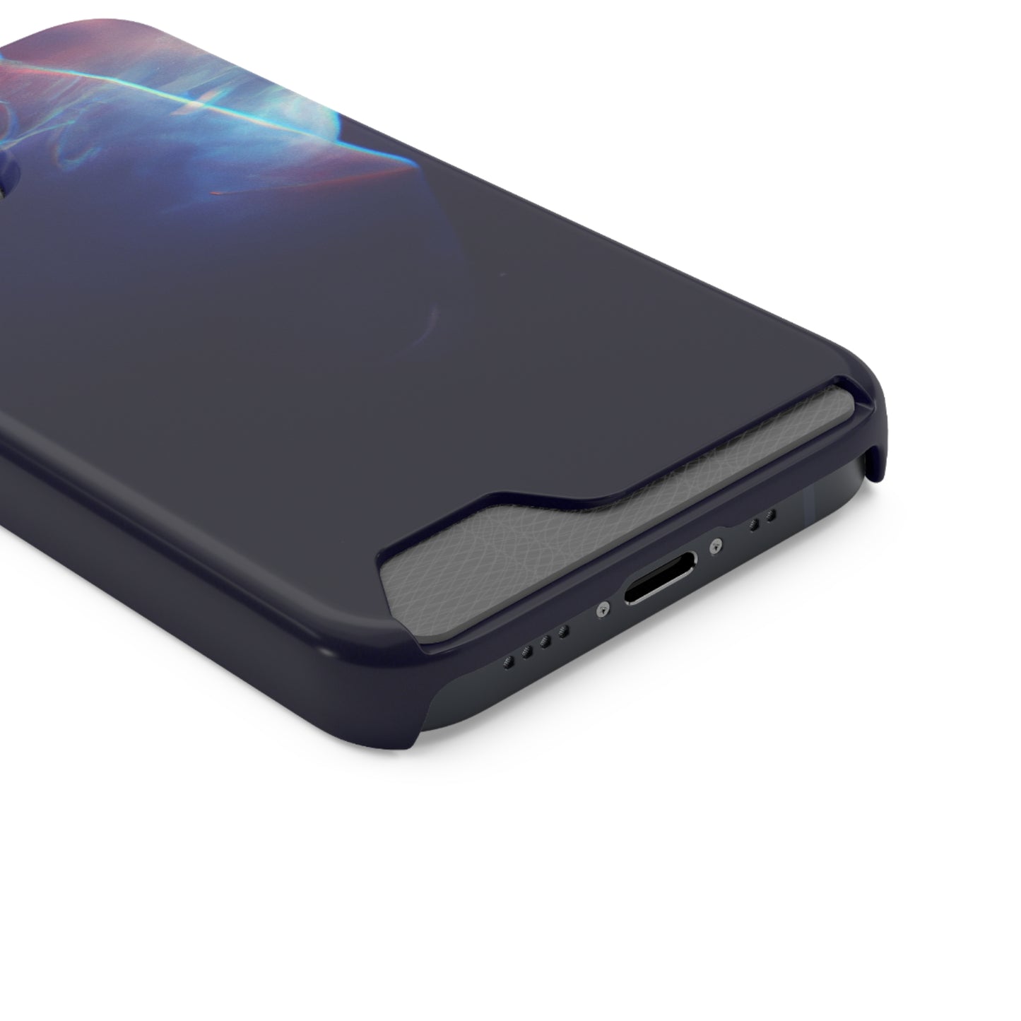 iPhone 13 and Samsung S21, S22 Cases with Card Holder Ft. Soft Lightning