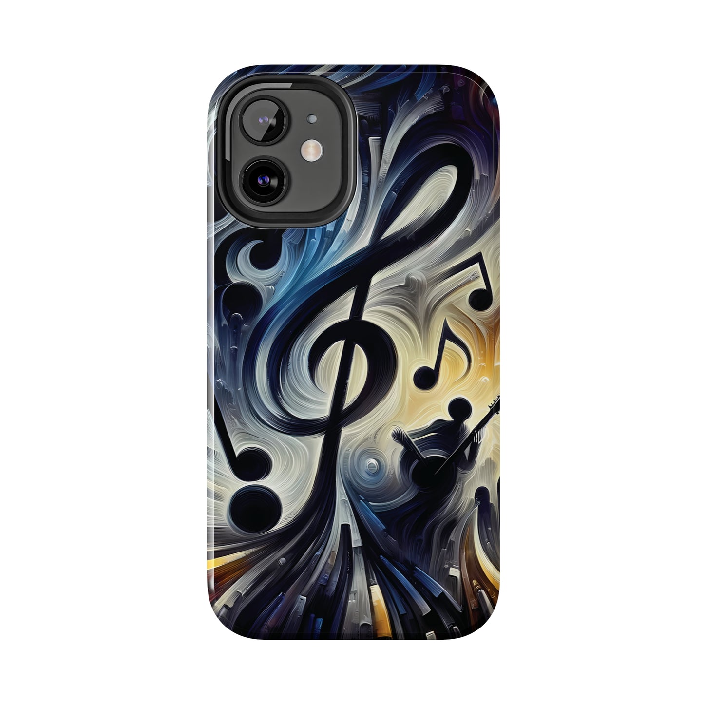 ToughDrop Apple iPhone Case Ft. Musical Abstraction
