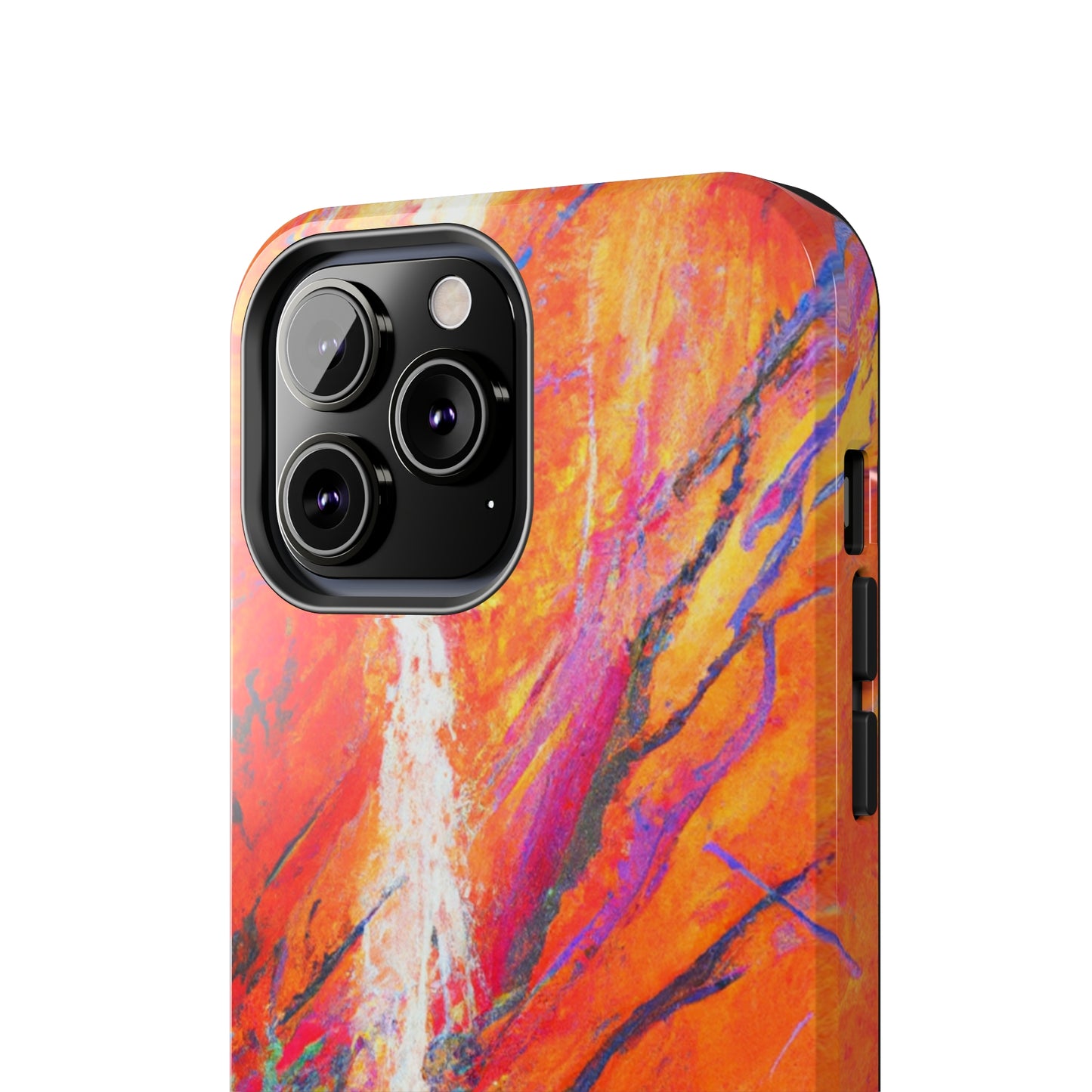 Tough Apple iPhone Cases Ft. Abstract Halloween Forest