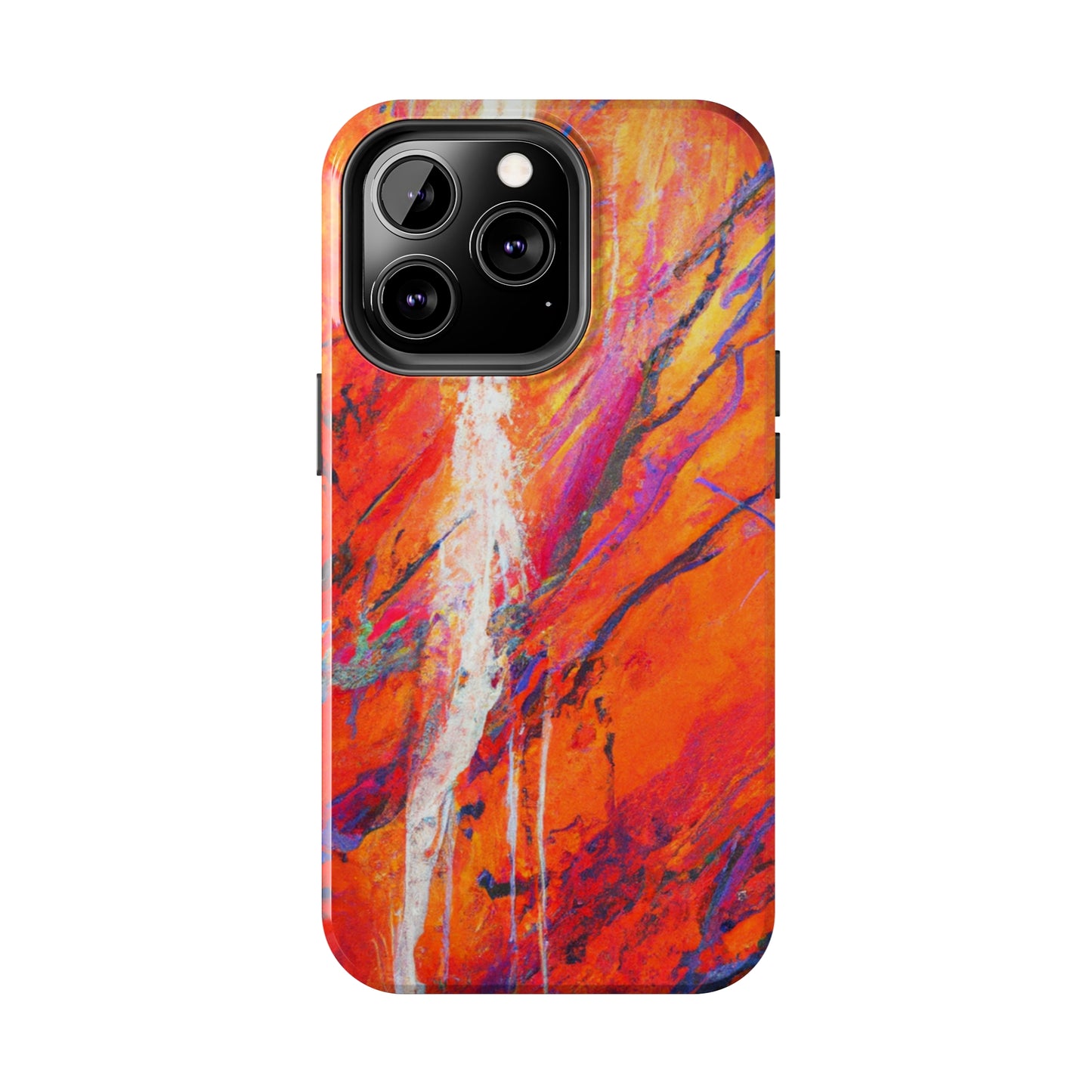 Tough Apple iPhone Cases Ft. Abstract Halloween Forest