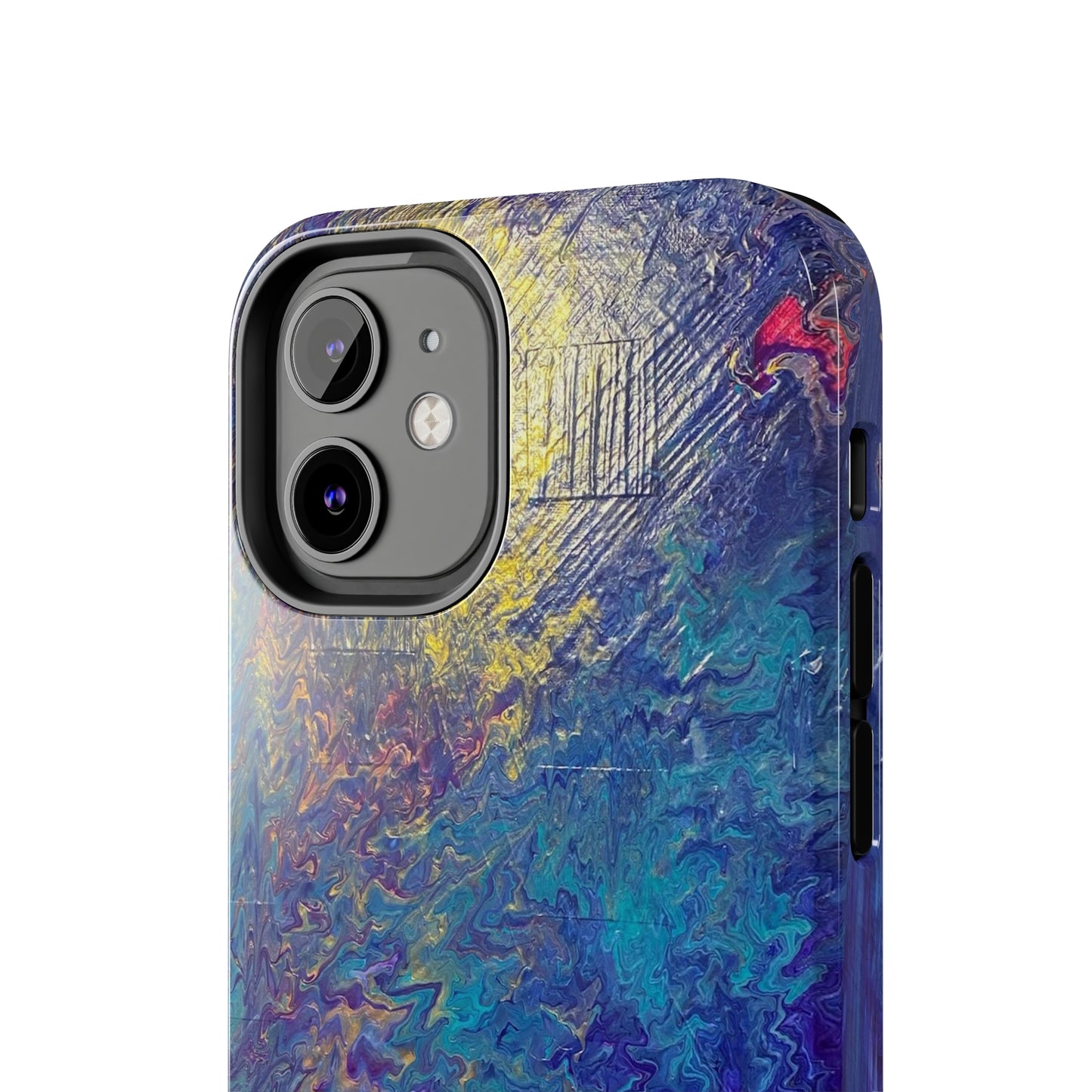 Tough Case-Mate iPhone Cases Ft. Abstract Blue Waterfall